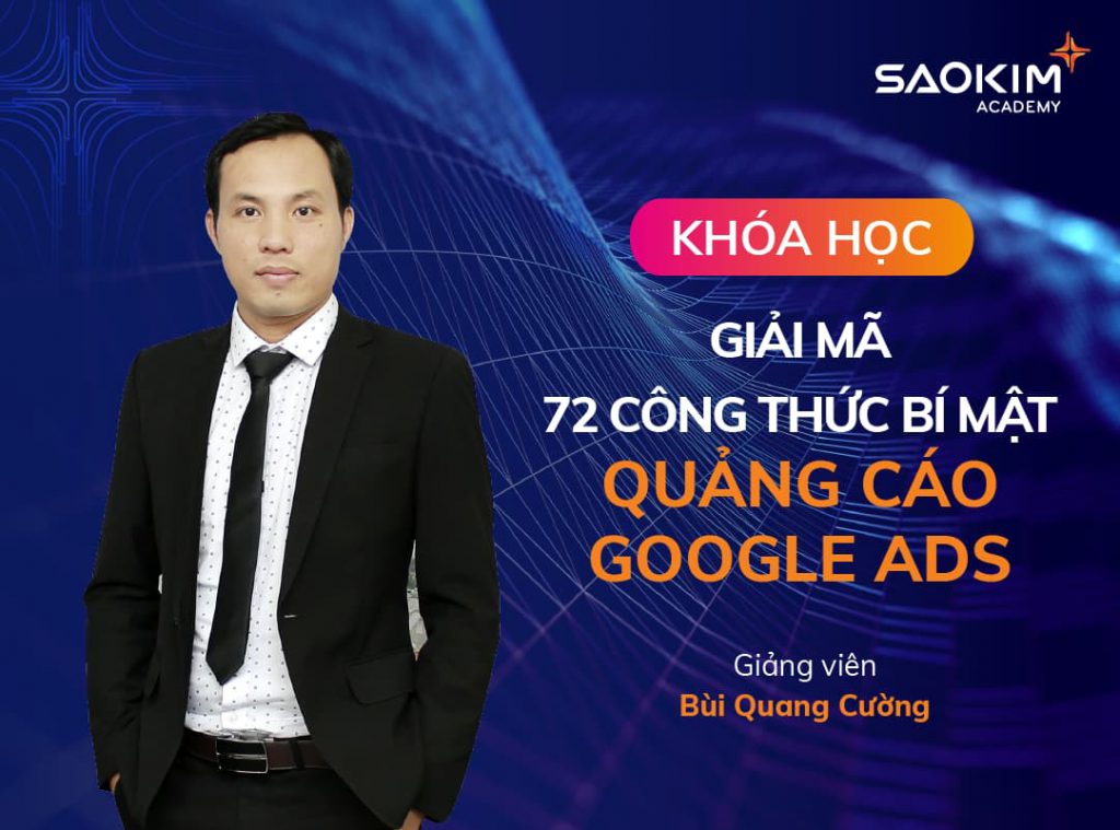 Khóa học 72 Công thức quảng cáo Google Ads đỉnh cao